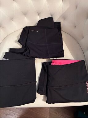 3 pair bundle Victoria's Secret  Black Leggings